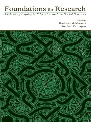 cover image of Foundations for Research